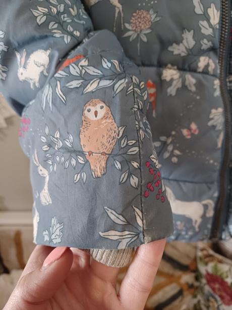 Zvířátková zimní bunda s jednorožcem liškou, mini boden,110