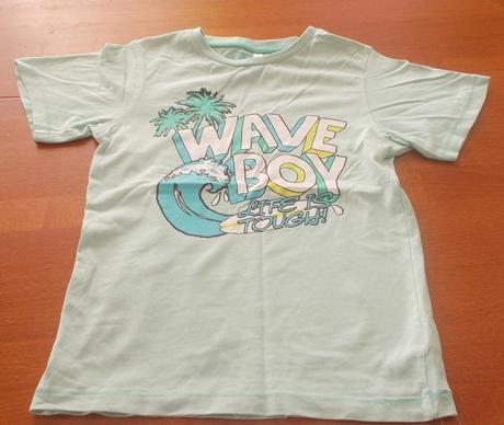 Světle zelené triko c&a krátký rukáv, c&a,128