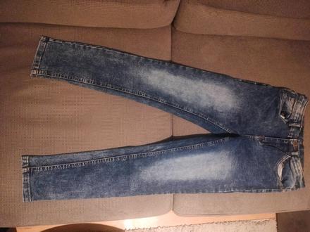 Džíny velikost 164 s regulací v pase, 164