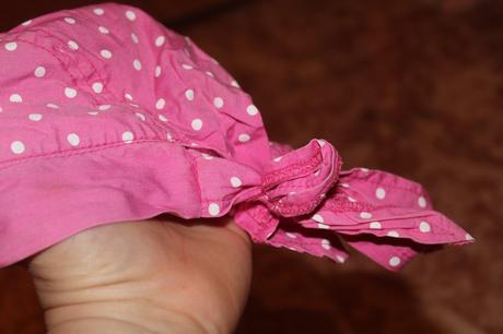 Dívčí pirátka kočička, srdíčko, puntíky, obv.44-46, 80