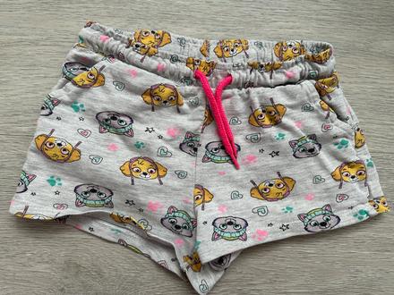 Dívčí kraťasy tlapková patrola / paw patrol, v 116, nickelodeon,116
