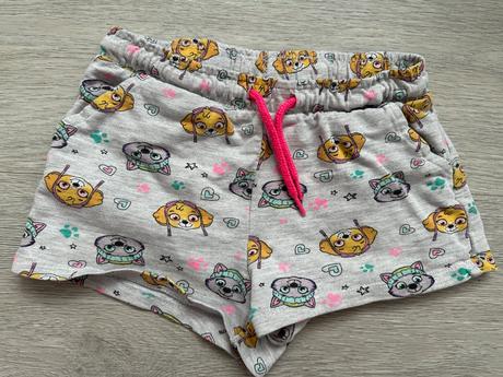 Dívčí kraťasy tlapková patrola / paw patrol, v 116, nickelodeon,116