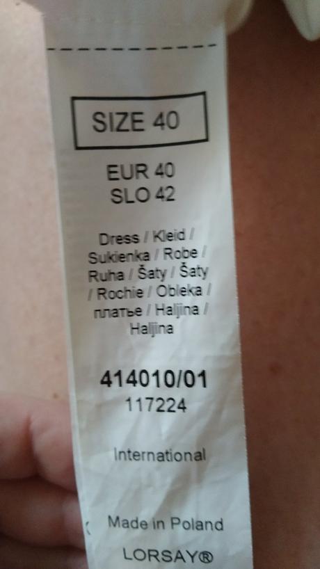 Pouzdrové šaty orsay, orsay,40