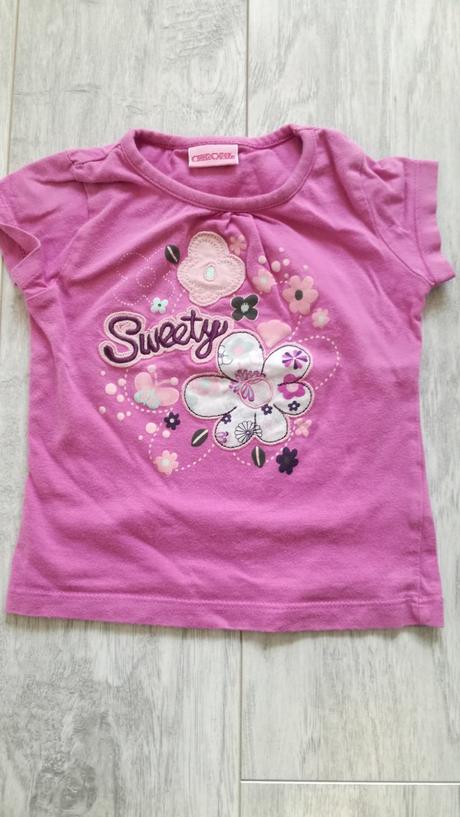 Tričko krátký rukáv holka, cherokee,92