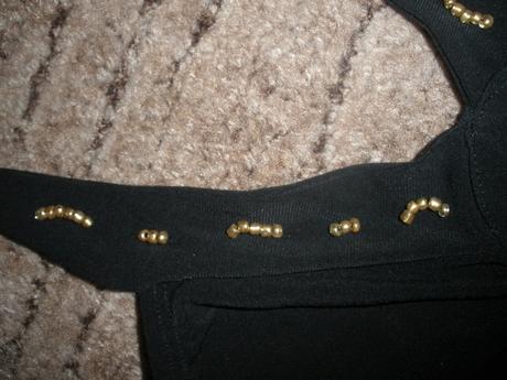 Tílko s korálky, xs