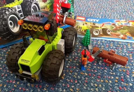 Lego city 60181 - forest tractor., 