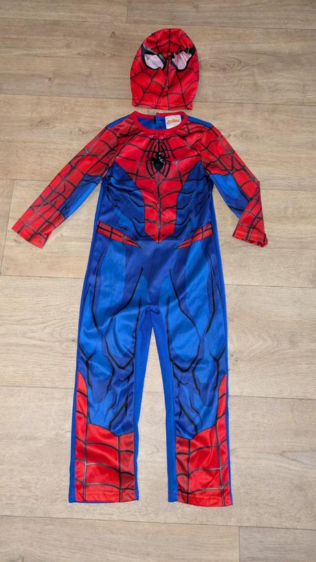 Karnevalový kostým spiderman vel. 110, 4 - 5 let, 