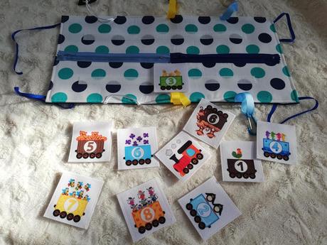 Quiet book počítání, 