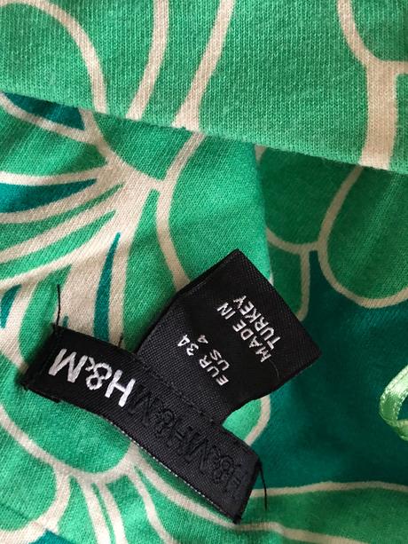 Set zeleny sukně h&m a blůzka melrose 34, h&m,34