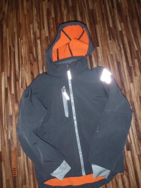 Softshellová bunda, h&m,128