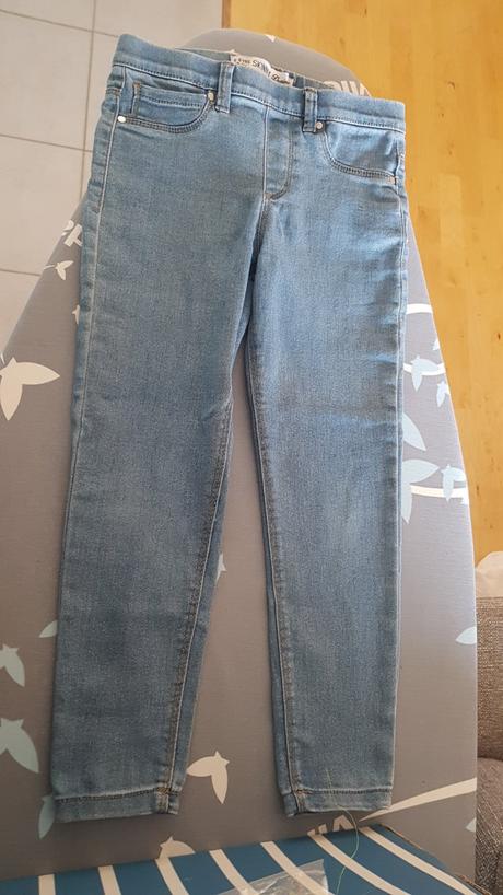 Dívčí džíny značky skinny denim, vel. 5-6 let, denim,116
