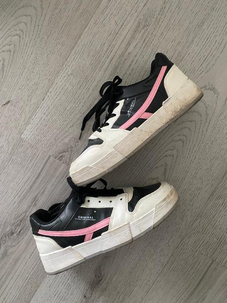 Pěkné tenisky-boty retro jeans vel.41, 41