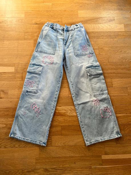 Džíny, h&m,140