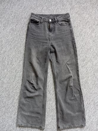 Dívčí široké rifle, h&m,36