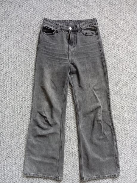 Dívčí široké rifle, h&m,36