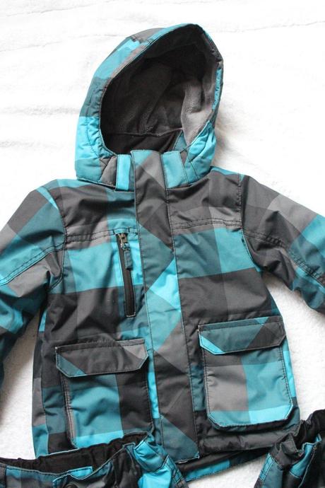 Zimní bunda a oteplováky, h&m,92