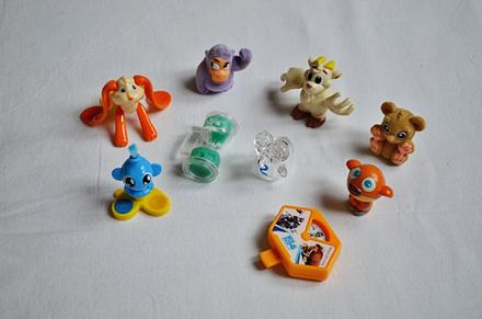 Hračky z kinder vajíček, 