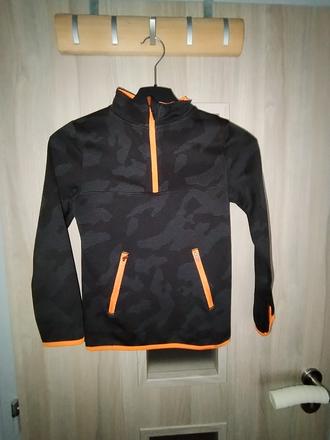 Sportovní mikina vel.134/140, 134