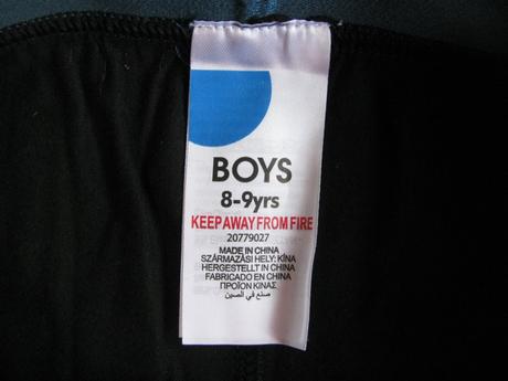 Spodní prádlo-černé boxerky, 134