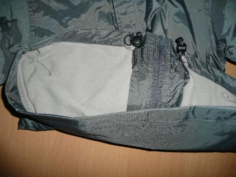 Šusťáková bunda přechod podšitá flees 5/6 l khaki, 110 / 116