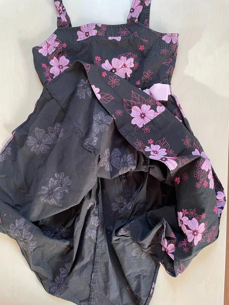 Květinové šaty s mašlí, vel 10-11 let, miss evie, 146