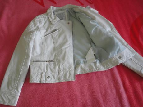Koženková bunda, bundička c+a, vel. 134/140, c&a,140