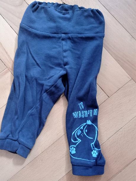 Pyžamo kalhoty / slabé tepláky lupilu 74/80, lupilu,80