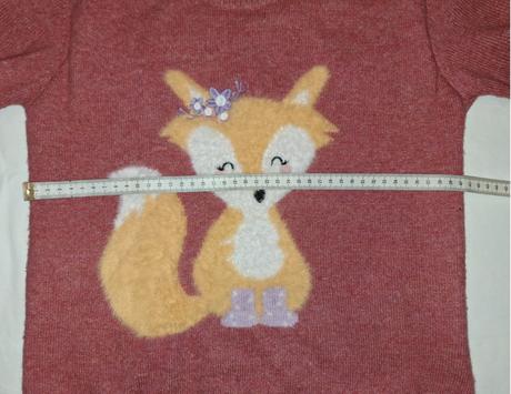 Svetr s lištičkou, sinsay,140