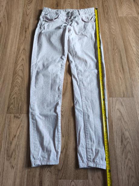 Leopardí skinny džíny rifle slimky 158/164, 158