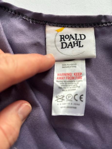 An9/ kostým roald dahl / mr twit  -v.7/9 let, 