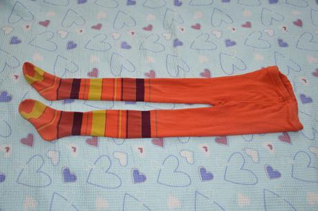 110 116 punčošky punčocháče punčochy pruhované, 116