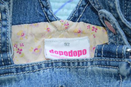 Džínové šaty, šatičky, dopodopo,92