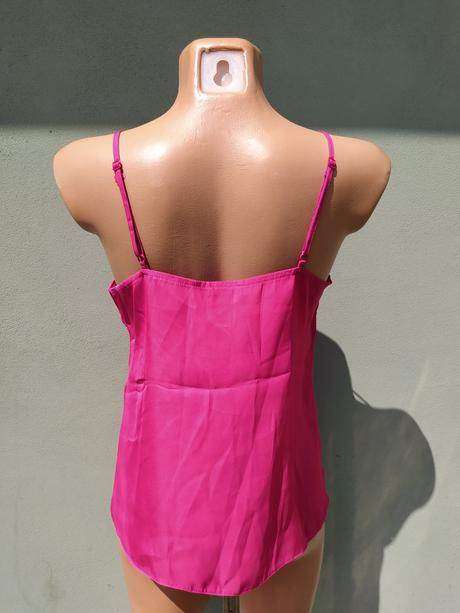 Lehký růžový top river island - vel.36/38, river island,38