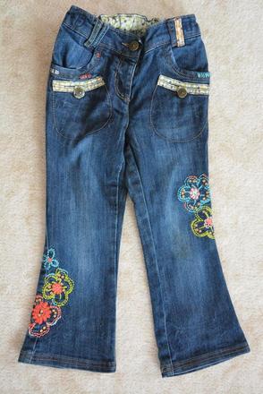 Kytkaté džíny - rifle, next,98