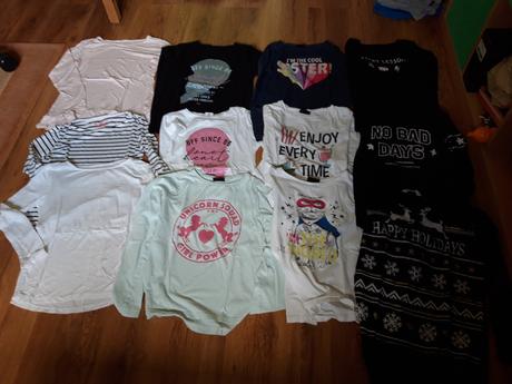 11x triko tričko i jednotlivě 146/152, 146