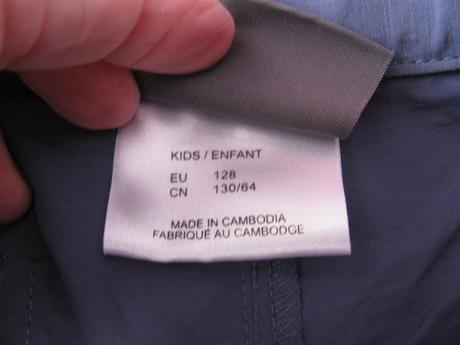 Modré outdoorové kraťasy jack wolfskin, jack wolfskin,128