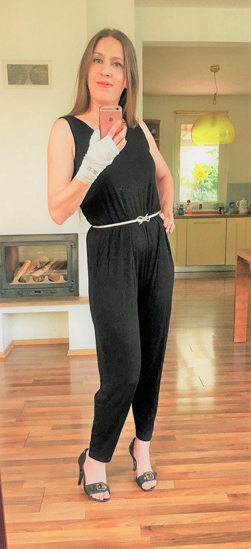 Pohodlný dlohý overal, vel m/l, george, george,l