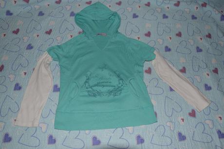 Bavlněné triko s kapucí, 134