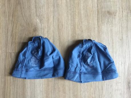 Tenké čepice little angel outlast pro dvojčata, 74