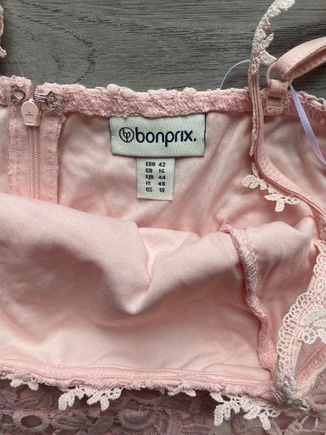 Luxusní nové krajkové šaty bonprix velikost 42/xl, bonprix,42 / xl