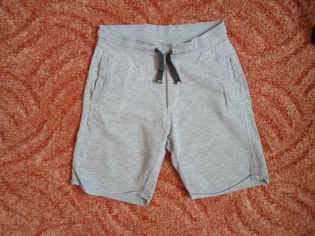 Šedé kraťasy kraťásky šortky, h&m,116