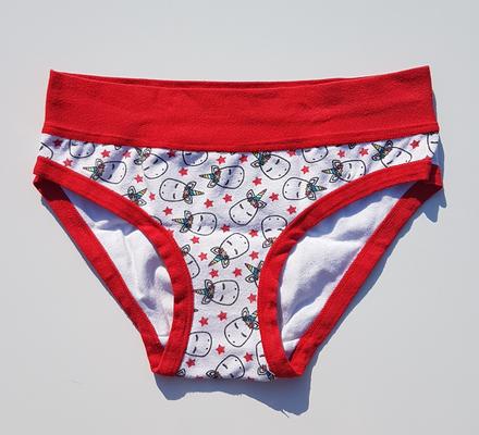 L234	dívčí kalhotky unicorn vel. 128-134, gina,128