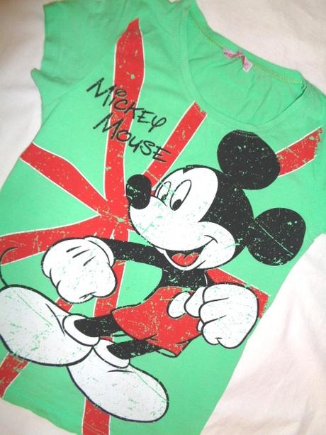 Super zelené tričko s mickym, 152