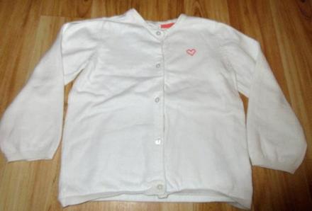 Svetřík se srdíčkem, h&m,98