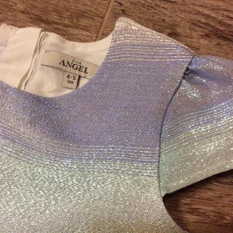 Slavnostní třpytkaté lesknoucí šaty, evie angel,110