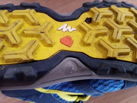 Sandále crossové dětské, quechua,36