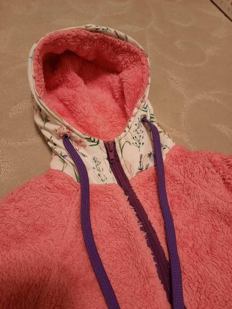 Fleecová květinková mikina shara, 86