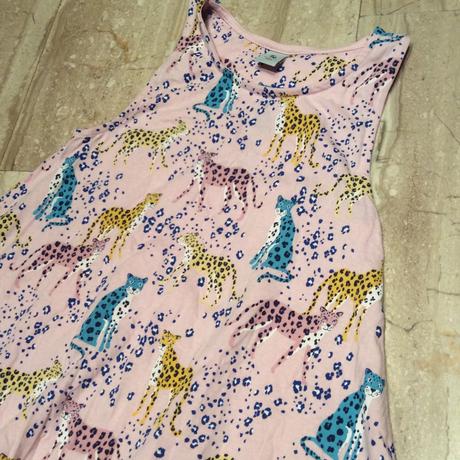 Bavlněné šaty s levharty zn. tu, tu,122