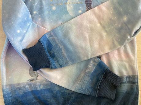 Teplá mikina s kapucí paris 146/152, h&m,146