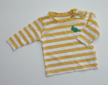 H577 pruhované triko vel. 62, marks & spencer,62